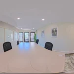Vista 360 de sala de reuniões do Edifício NI da Show Reel em Lisboa